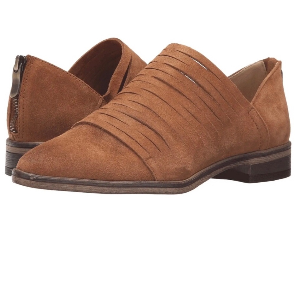 Chinese Laundry Cognac Suede Flats